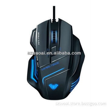 High-end Aula Gaming Mouse With Led Logo
